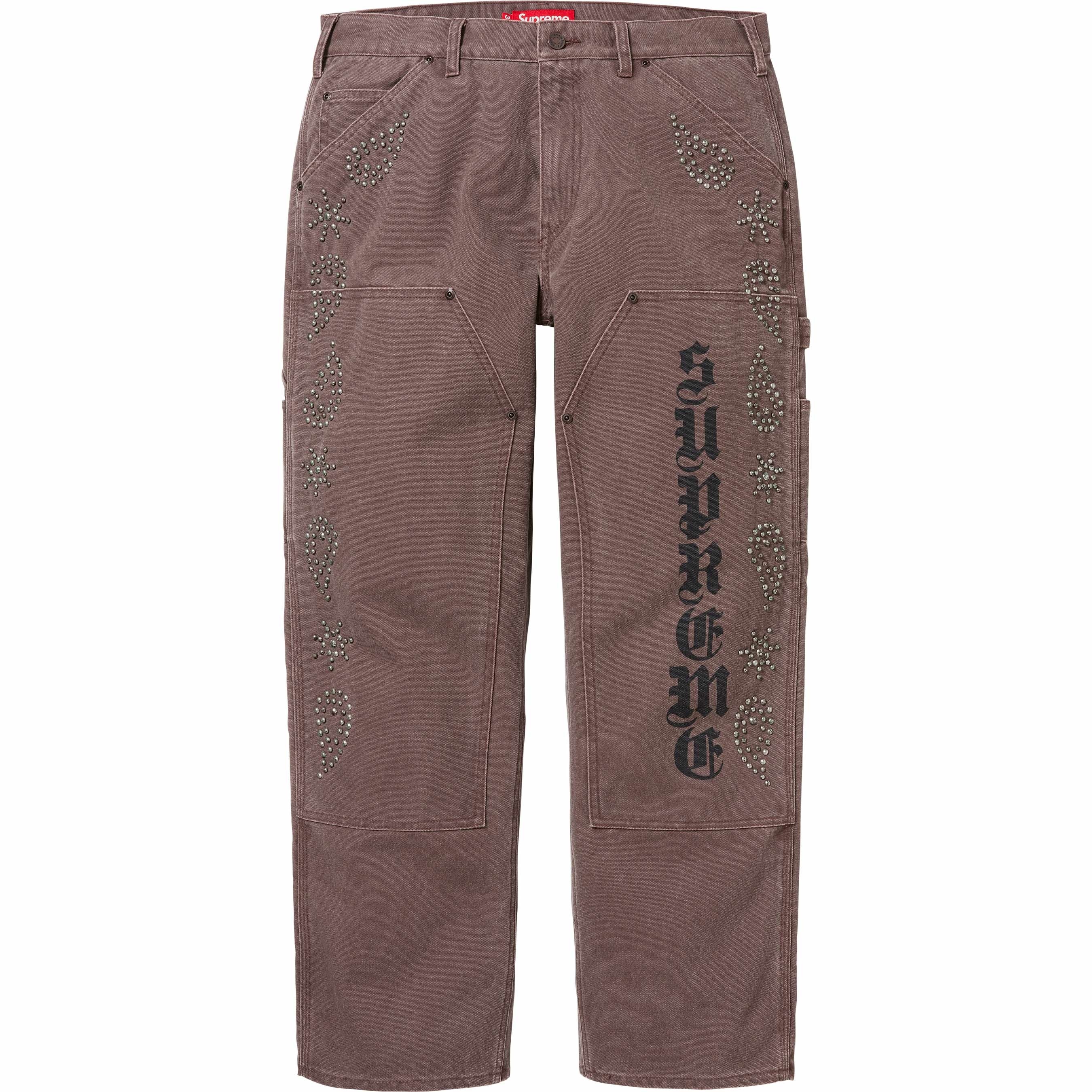 Paisley Studded Double Knee Painter Pant view 6